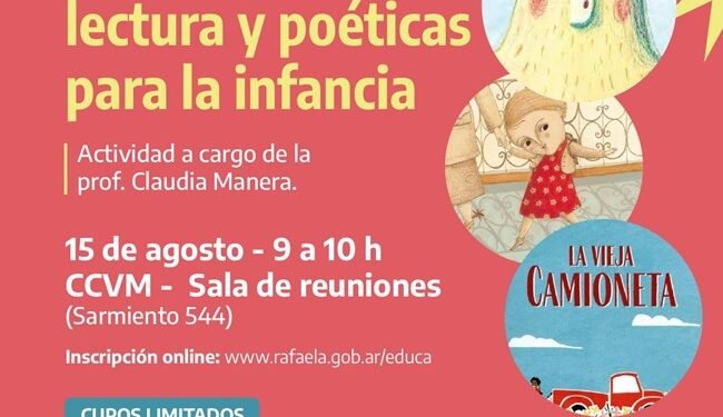 Agosto: “Encuentro de lectura y poéticas para la infancia”