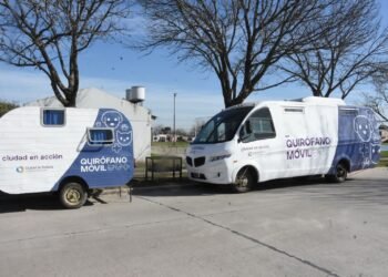El Quirófano Móvil visita barrio Sarmiento
