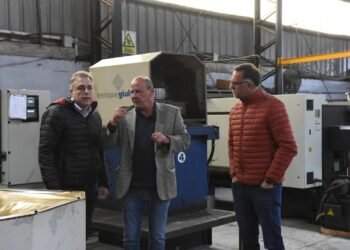 Castellano visitó la empresa rafaelina Enrique Giuliani