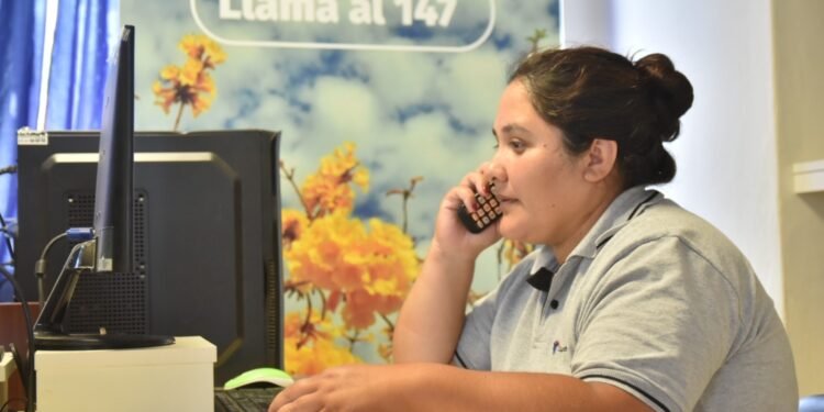 Recuerdan la utilidad del servicio de línea 147