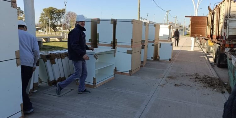 Llega mobiliario y equipamiento para el nuevo Hospital
