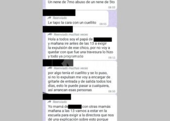 Denuncian grave situación con un menor en escuela primaria local