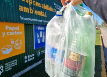 Punto de responsabilidad ambiental en barrio Villa Podio