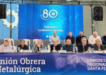 Metalúrgicos de la provincia deliberaron en Bella Italia junto a la conducción nacional del gremio