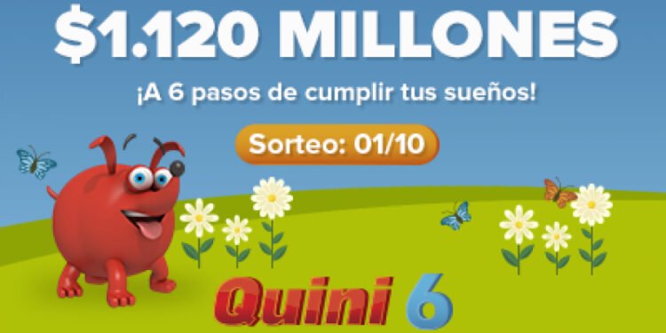 ESTE DOMINGO EL QUINI 6 SE VIENE CON UN POZO DE $1.120 MILLONES ESTIMADOS