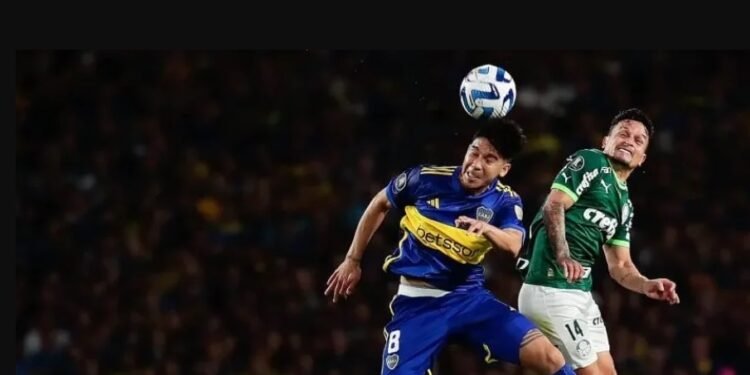 Boca y Palmeiras no se sacaron diferencias