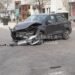 Tránsito en Rafaela: Fuerte choque en pleno centro