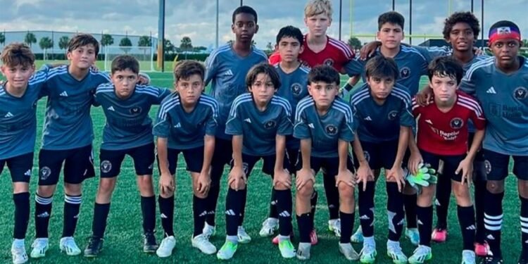 Thiago Messi debutó en el Inter Miami