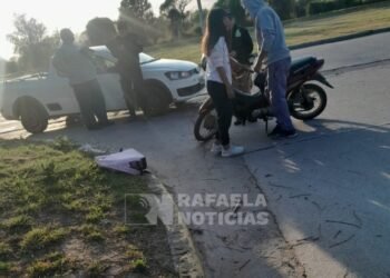 Una menor resultó herida tras protagonizar un accidente de tránsito