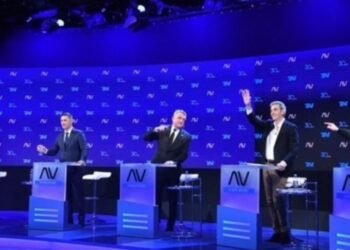 Elecciones 2023 Noche de debate: los candidatos a vice se vieron las caras