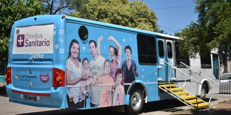 El Ómnibus Sanitario brinda sus servicios en el CAPS Nº10