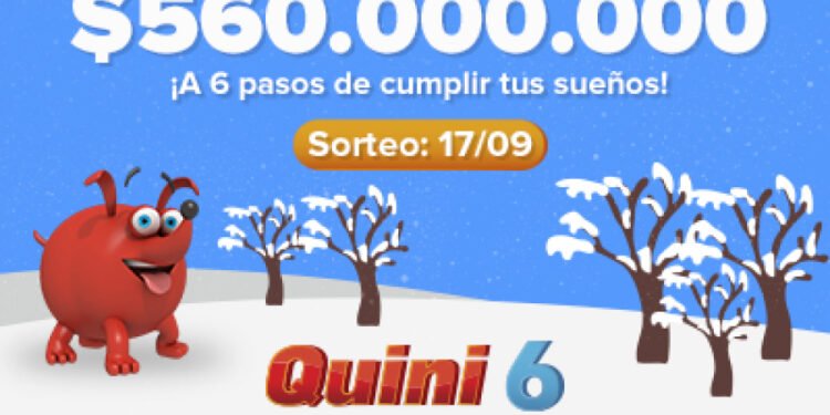 ESTE DOMINGO EL QUINI 6 SE VIENE CON UN POZO DE $560 MILLONES ESTIMADOS