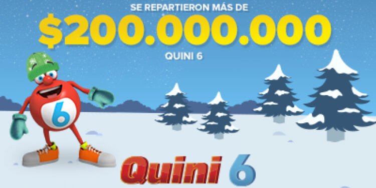 ¡CUATRO APOSTADORES SE REPARTIERON MÁS DE $200 MILLONES EN EL QUINI 6!