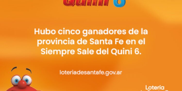 ¡NUEVOS GANADORES EN EL SIEMPRE SALE DE QUINI 6!