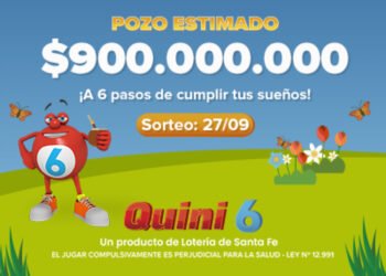 EL QUINI 6 QUEDÓ VACANTE Y SE VIENE CON UN POZO DE $900 MILLONES ESTIMADOS