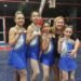 Patinadoras de Atlético de Rafaela en torneo en Reconquista