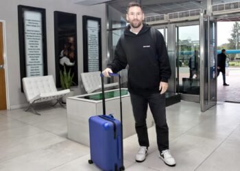 Messi llegó a Argentina para jugar las Eliminatorias del Mundial 2026