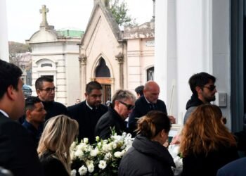 Despidieron a Silvina Luna en el Panteón de Actores