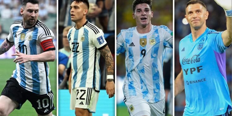 Messi, Lautaro, Julián y el «Dibu», entre los 30 nominados al Balón de Oro