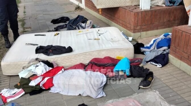 Guardia Urbana Rafaelina y policías rodearon una casa en Villa Rosas ¿Qué pasó?