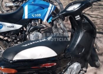 Motociclista terminó con lesiones leves tras un accidente en Bo. Juan de Garay