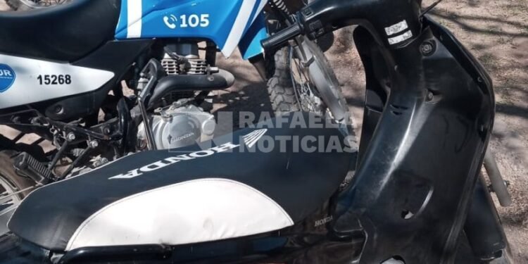 Motociclista terminó con lesiones leves tras un accidente en Bo. Juan de Garay