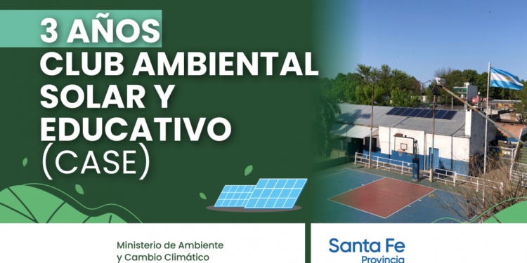 Más de 250 clubes de la provincia incorporaron Energías Renovables en los últimos tres años