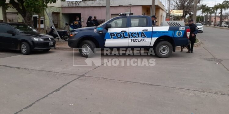 Allanamientos antidroga realizó la Policía Federal