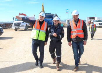 Gasoducto Gran Santa Fe: Perotti: “Es la obra de mayor extensión en la Argentina”