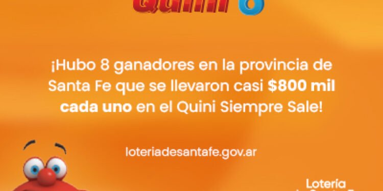 ¡NUEVOS GANADORES EN EL SIEMPRE SALE DE QUINI 6 !