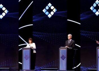 De cara a las elecciones presidenciales Mucho protocolo y una grieta: un debate medido como los tiempos de intervención