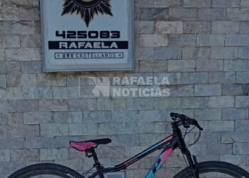 Tras una rápida actuación, y por una publicación de Rafaela Noticias, recuperaron una bicicleta