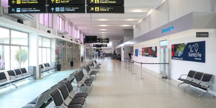 Perotti inaugurará las obras de internacionalización del aeropuerto de Sauce Viejo