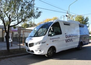 El Quirófano Móvil se traslada a barrio Villa Los Álamos