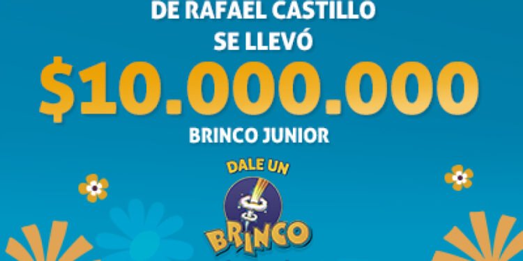 ¡UN AFORTUNADO APOSTADOR SE LLEVÓ LOS $10 MILLONES EN EL BRINCO JUNIOR SIEMPRE SALE!