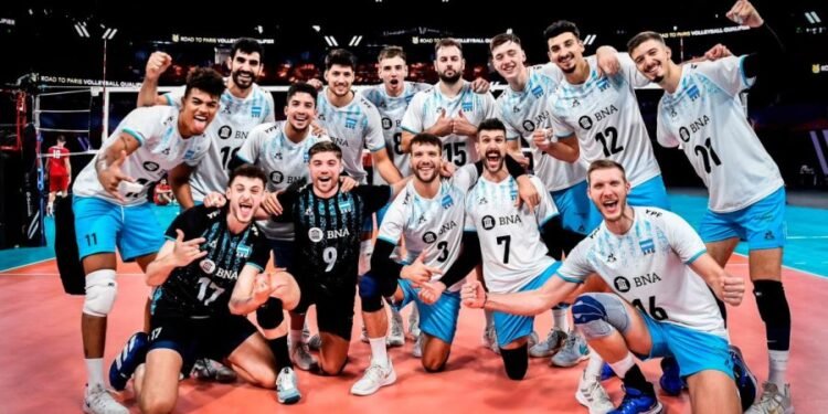 Argentina logró una victoria contundente ante Bulgaria