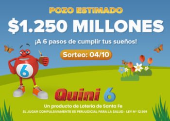 ¡UNA NUEVA OPORTUNIDAD! EL QUINI 6 QUEDÓ VACANTE Y SE VIENE UN POZO DE $1.250 MILLONES ESTIMADOS