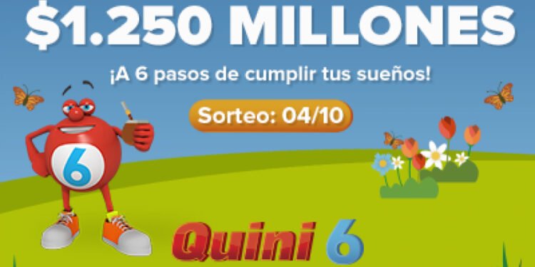 ¡UNA NUEVA OPORTUNIDAD! EL QUINI 6 QUEDÓ VACANTE Y SE VIENE UN POZO DE $1.250 MILLONES ESTIMADOS