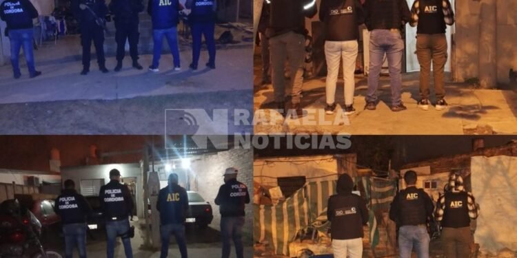 La AIC volvió a golpear contra el delito: 6 allanamientos y dos detenidos