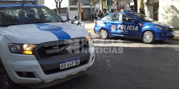 Robaron, huyeron, pero fueron alcanzados por las fuerzas de prevención en seguridad