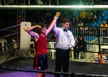Todo lo que dejó una nueva velada boxística en Atlético de Rafaela