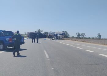 Fuerte choque cerca del cruce de Angélica, sobre la autopista 34