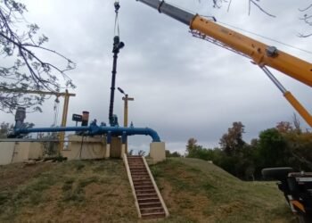 ASSA renovó una bomba de impulsión para mejorar el servicio en Rafaela