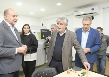 El ministro Filmus visitó Rafaela para poner en valor inversiones estatales en Ciencia y Tecnología