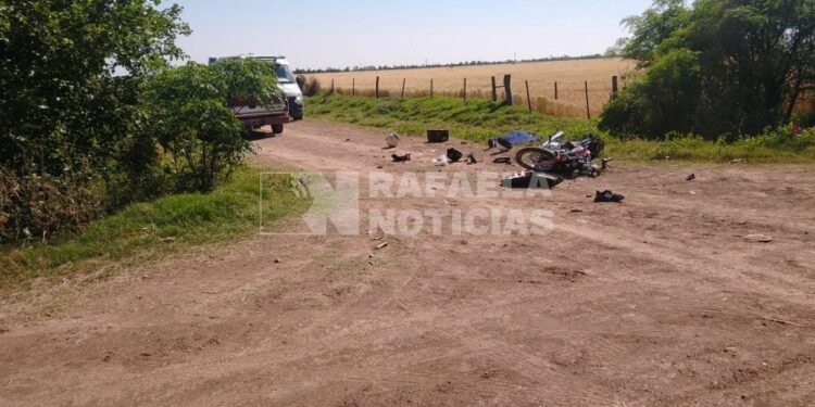 Tragedia en Lehmann: murió un motociclista de 18 años en zona rural