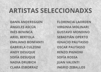 Se dieron a conocer los artistas seleccionados para la Bienal Rafaela 2023