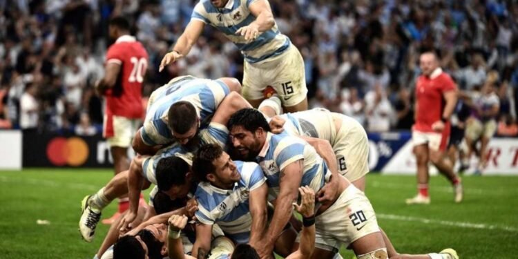 Histórico triunfo de Los Pumas, que pasaron a semifinales del Mundial de Rugby