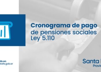 Cronograma de pago de las pensiones sociales