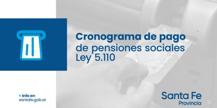 Cronograma de pago de las pensiones sociales