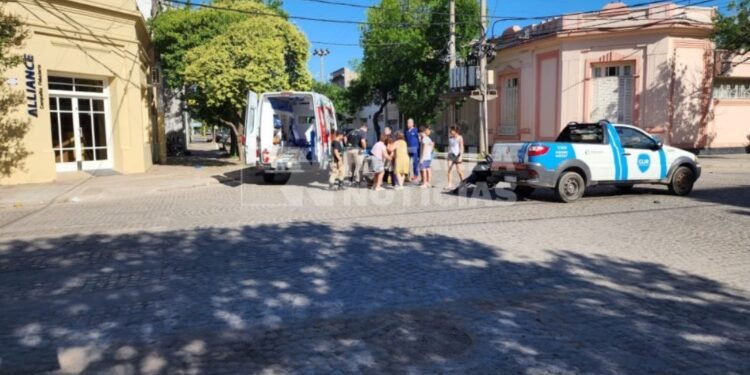 Otra jornada con mucha demanda para el 107: un bebé resultó herido en un choque de motos